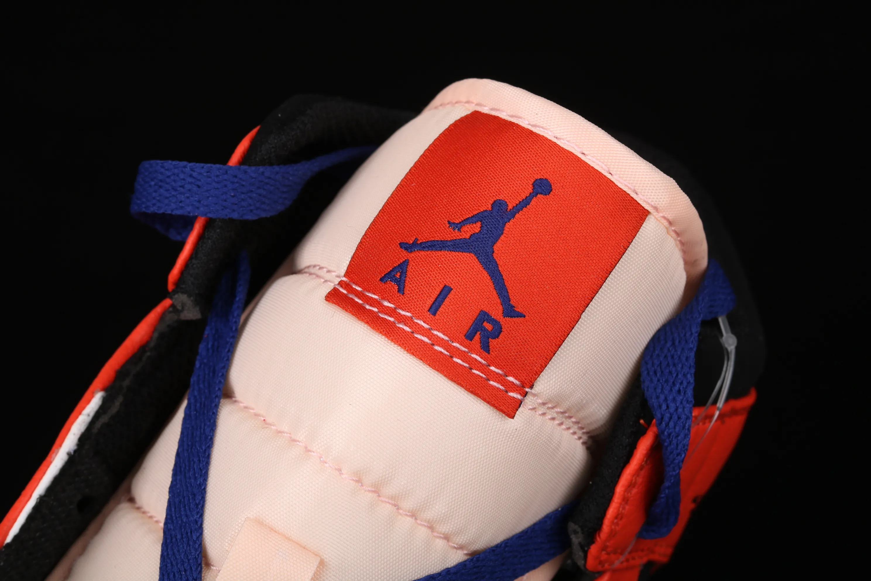 All Categories Air Jordan Jordan Series Basketball Shoes Air Jordan 1 Mid Air Jordan 1 Mid GS Blue Orange Buckle China Full First Layer Authentic Standard 852542-800